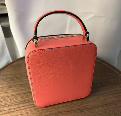 Kate Spade Coral Pink Square Crossbody Bag - $91 - From Blushing