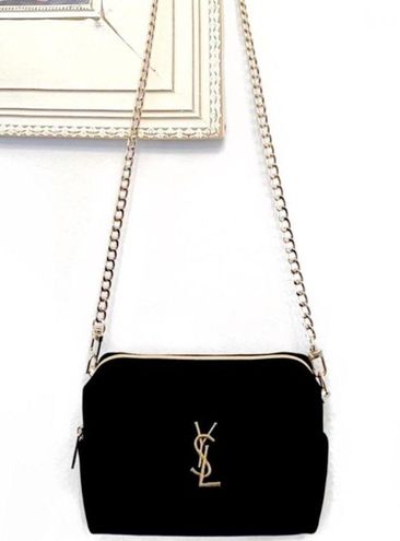 Yves Saint Laurent, Bags, Ysl Velvet Cosmetic Bag Crossbody Bag