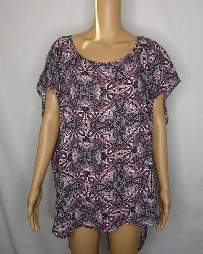 Torrid Medallion Print Georgette Button Back Top 3 Size 3X - $23 - From Echo