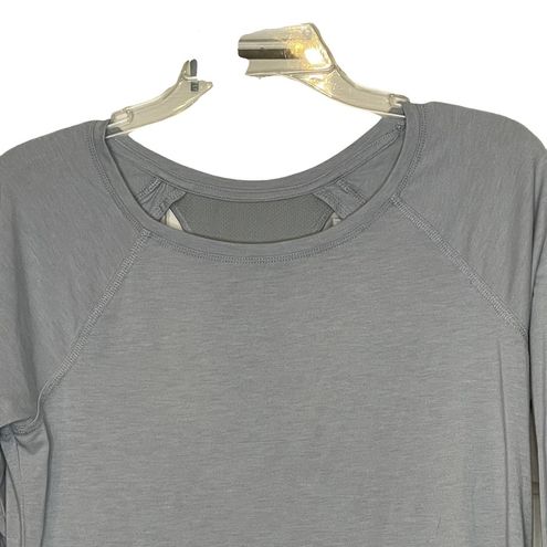 Apana Womens Yoga Top Size Small Gray LS Pullover Athletic Athleisure  Workout - $17 - From Ben