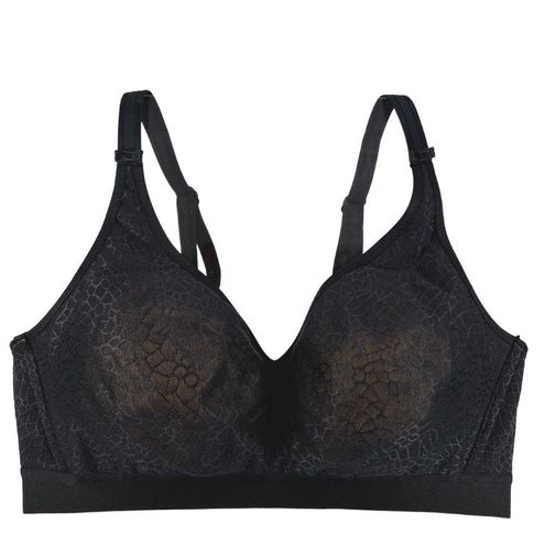 Chantelle C-MAGNIFIQUE FULL BUST WIREFREE BRA in black 38D Size