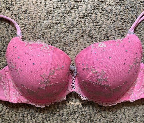 Push-up Demi Bra - Pink