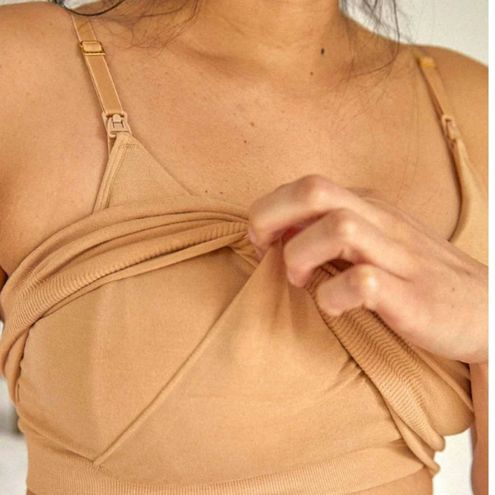 Hatch The Essential Nursing And Pumping Bra Tan Size undefined - $40 - From  Marissa