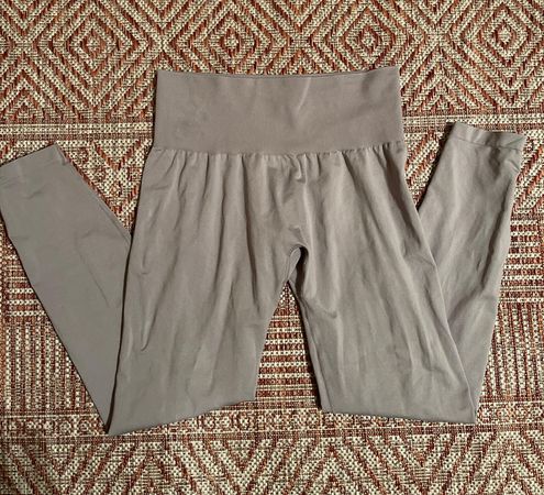 NVGTN Light Grey Solid Seamless Leggings Gray Size M - $35 (30% Off Retail)  - From Celina