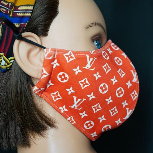 Louis Vuitton Face Mask Red - $10 (50% Off Retail) New With Tags - From Thu