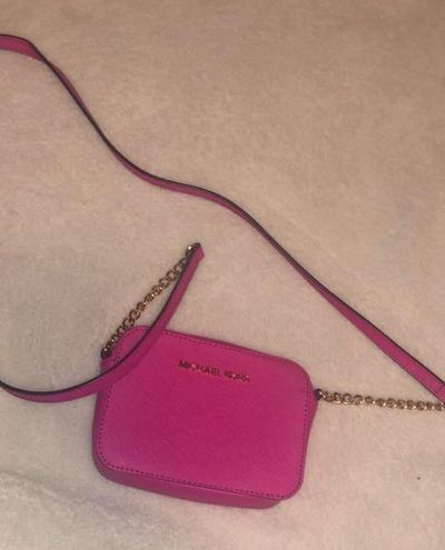 michael kors crossbody hot pink purse with studs - Marwood