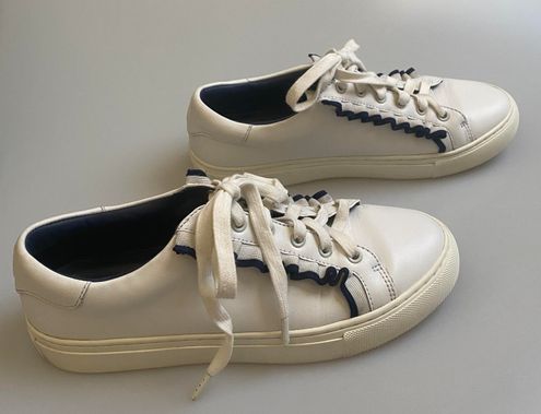 Tory Burch Ruffle Sneakers White Size  - $111 (43% Off Retail) - From  Phyllis