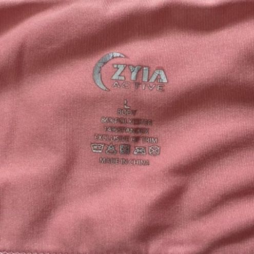 Zyia Active Pink Sports Bra Women's Large - $10 - From Emma
