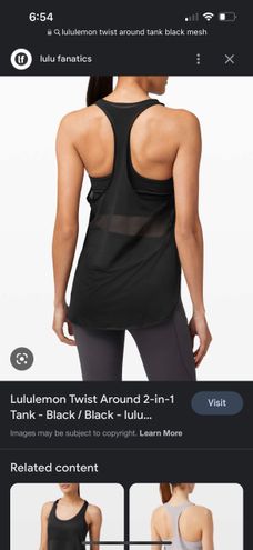 Lululemon Twist & Reach Bra - Black - lulu fanatics