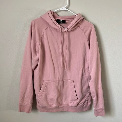 H M Dusty Pink Hooded Sweatshirt Medium 21 From Allie