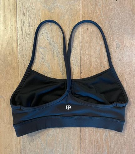 Lululemon Flow Y Bra Nula 4 Black - $24 (50% Off Retail) - From Delaney