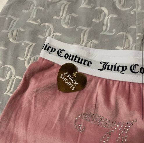 Juicy Couture New Set Of 2 Shorts XL Pink - $45 New With Tags