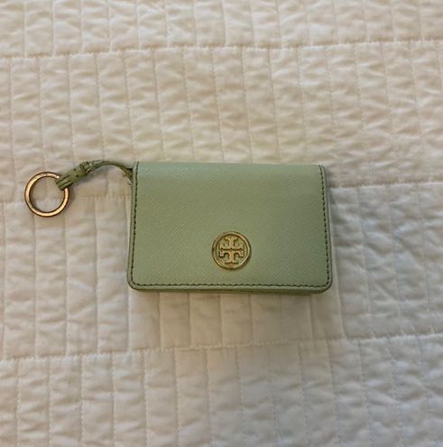 Tory Burch Pastel Keychain Wallet Green - $30 (60% Off Retail) - From  Chottie