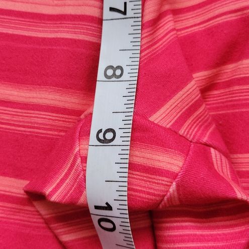 Balance Collection hot pink striped leggings size small - $33 - From Gina