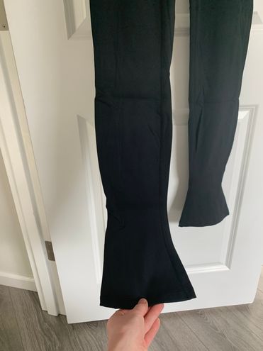 WeWoreWhat Henley Flare Jumpsuit in Black