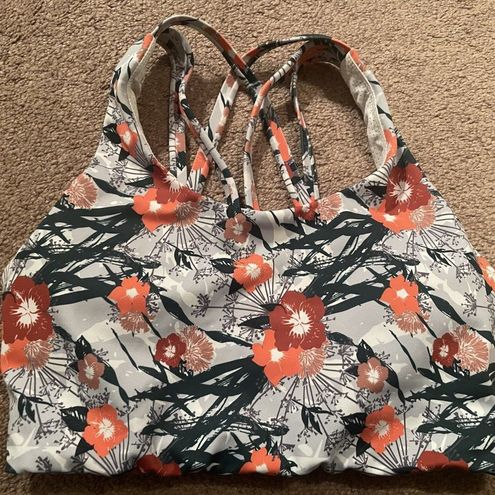 Senita Athletics Senita Size Small Sports Bra - Floral - $14 - From blue