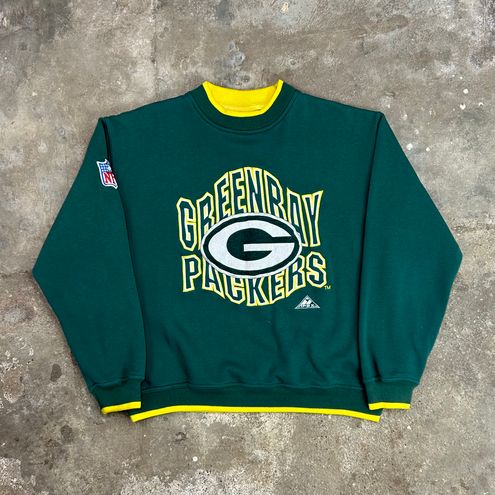 vintage green bay packers crewneck