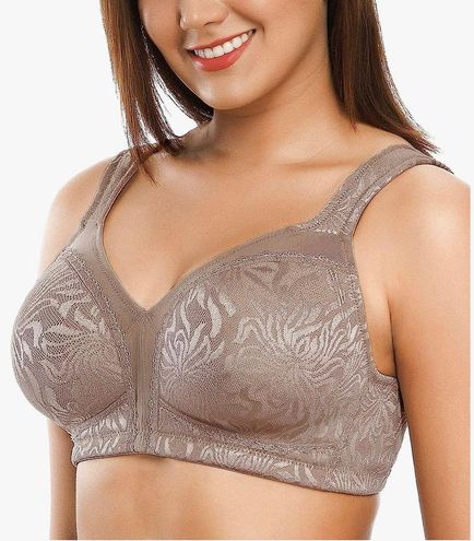 ZeroBound Women's Minimizer Bras Comfort Cushion Strap Wirefree Full  Coverage Size 50 E / DD - $19 - From jello