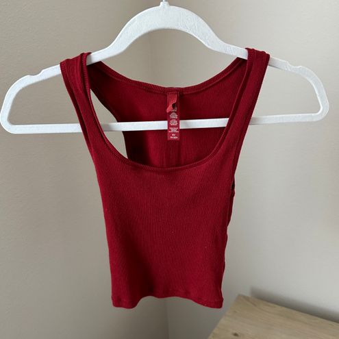 SKIMS Cotton Rib Tank Red Size XS - $23 - From Izzy