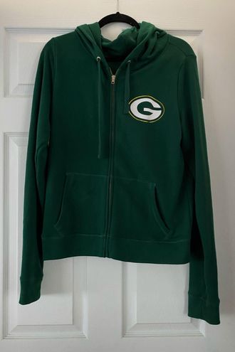 Green Bay Packers SweatShirt Women's Medium PINK Victoria's  Secret Long Sleeve