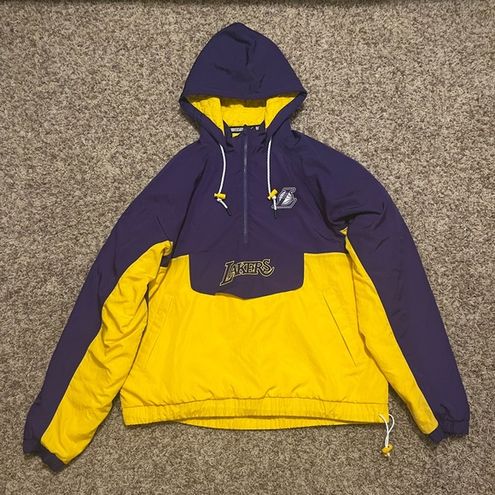 Nike Los Angeles Lakers Courtside Nba Pullover Hoodie Mens Style