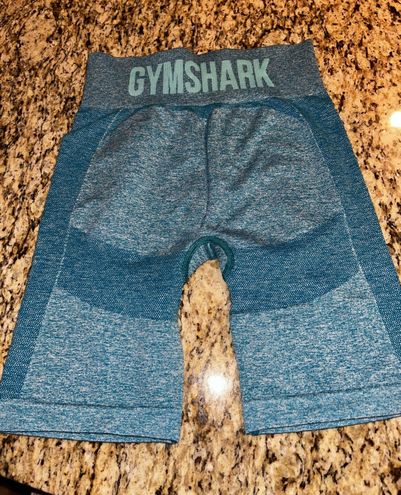 Gymshark Flex Cycling Shorts - Atlas Blue Marl