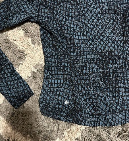 Lululemon Close to Crossing Long Sleeve Jacquard Tectonic Shipmate