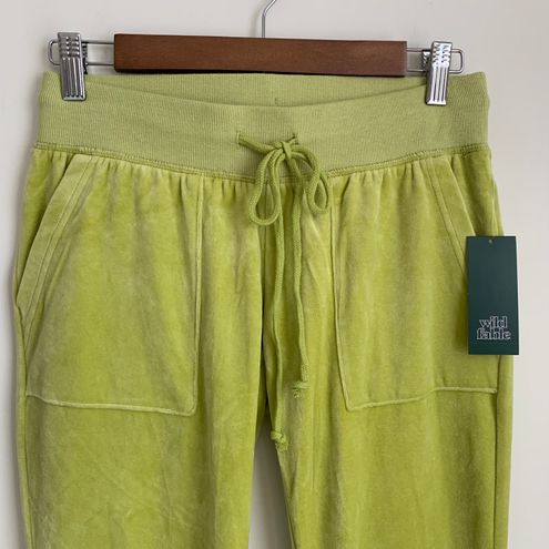 Wild Fable Womens High-Rise Lounge Sweatpants Green Swirl Size Small NWT