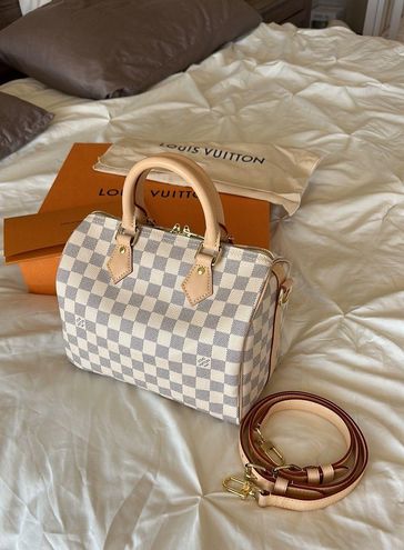 Louis Vuitton NEW Speedy Bandoulière 25 in Damier Azur - $1301 (28% Off  Retail) - From Ambra