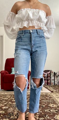 aeropostale mom jeans