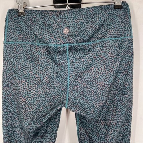 prAna Pillar Teal Marina Printed Legging Womens Small