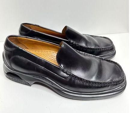 Haan Nike Air Shoes Mens Size 9 Black Leather Loafers - $45 - From Brenda