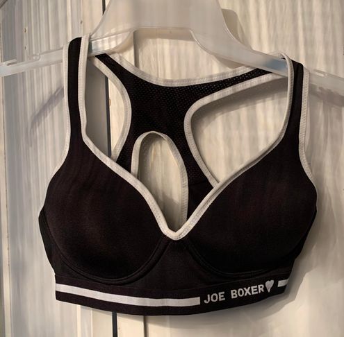 Joe Boxer racer back sports bra Black Size M - $7 (41% Off Retail
