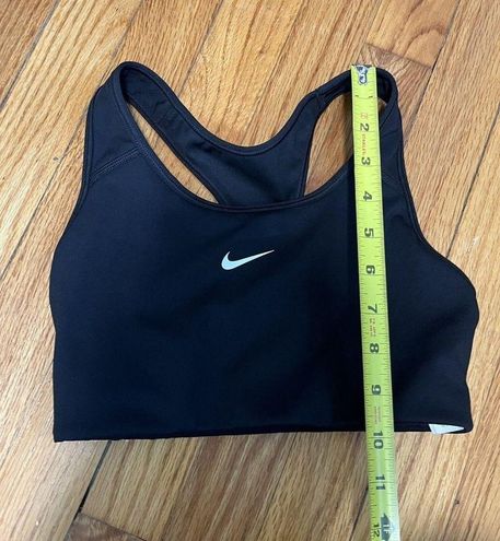 Nike Swoosh Racerback Black Sports Bra Size Small - $20 - From Emily