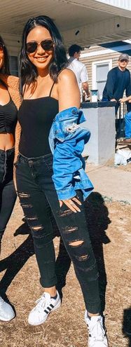 Fashion Nova Black Ripped Jeans Size 4 - $14 (61% Off Retail) - From Savannah Fashion Nova Black Ripped Jeans Size 4 - $14 (61% Off Retail) - From Savannah