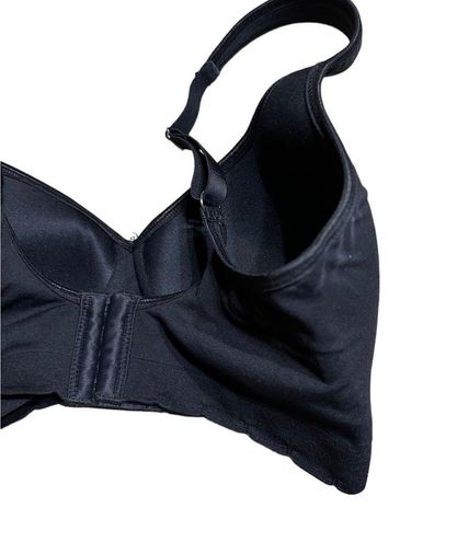 Breezies Diamond Seamless Wire Free Black Bra - Size 38D - $20 - From  Chrissy