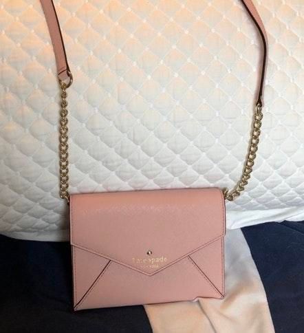 Kate Spade Pink Envelope Crossbody Purse