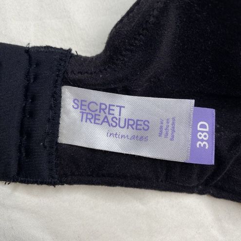 Secret Treasures Black Underwire Padded T-Shirt Maternity Nursing