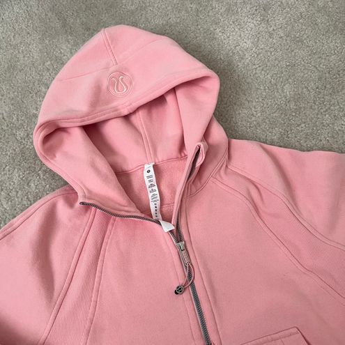 Lululemon Scuba Oversized Half-Zip Hoodie Pink Size XS - $110