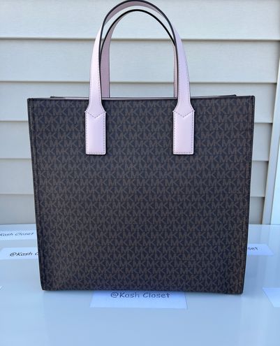 Michael Kors MK Kenly Large Logo Tote Bag - Powder Blush Multiple - $169  (57% Off Retail) New With Tags - From Kash