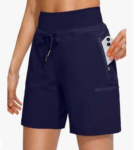  Obla Women's Hiking Cargo Shorts Zipper Pockets Soft