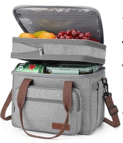 Maelstrom lunch bag women/men,reusable lunch box for men,insulated lunch  cooler bag for adults