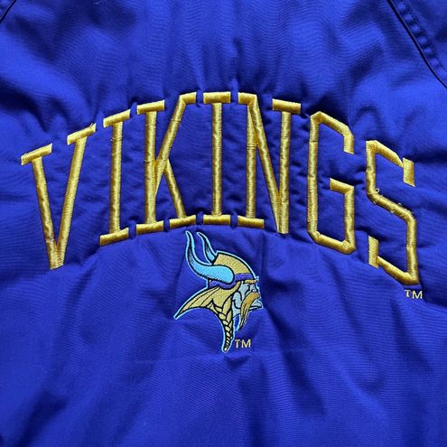 NFL Vintage Y2K Minnesota Vikings Jacket Purple Size M - $75 (32% Off  Retail) - From Alex