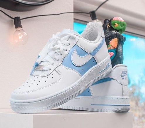 Custom AF1 Baby Blue