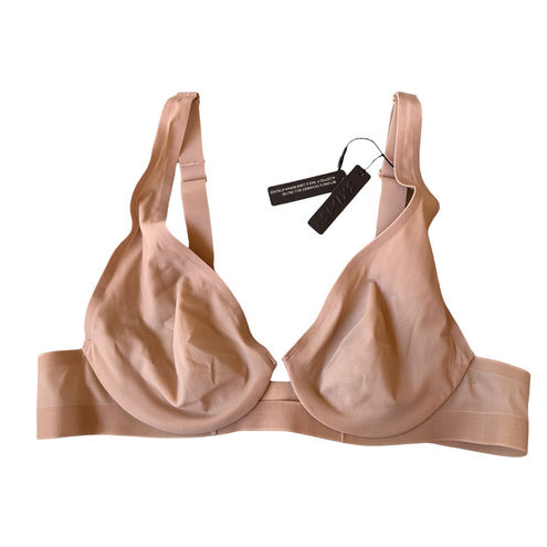 SKIMS Naked Underwire Plunge Bra In Honey (34B) Size undefined