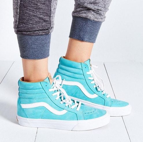 vans sk8 hi turquoise