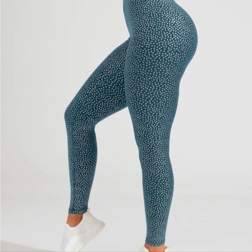 Buffbunny Rosa Leggings - Navy (Nubre fabric)