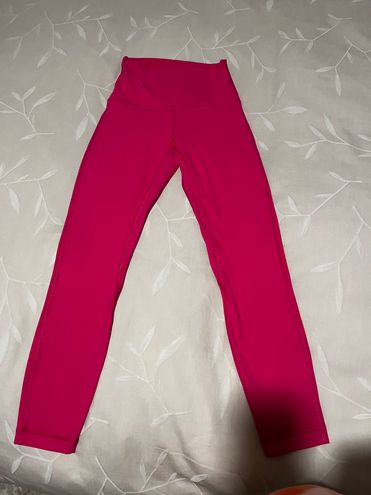 Lululemon Hot Pink Leggings Size 4