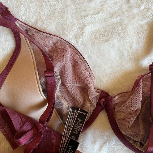 Victoria's Secret VS Very sexy unlined plunge bra Pink Size 32 E / DD - $17  - From Emily