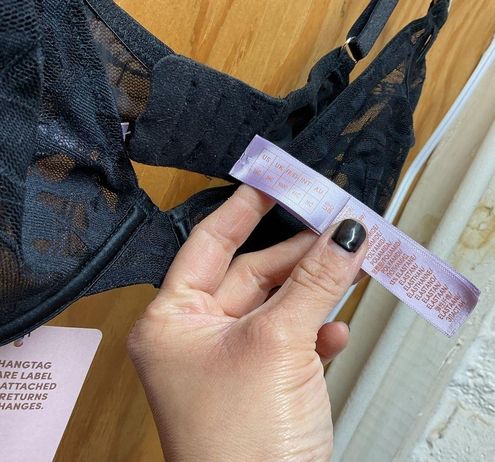 Savage X Fenty Black Lace Bra size 38C - $20 New With Tags - From Maritza